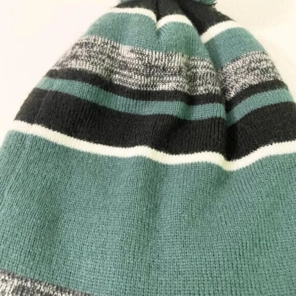 Philadelphia Eagles New Era NFL Knit Cap Beanie Pom Pom Hat - Picture 14 of 16